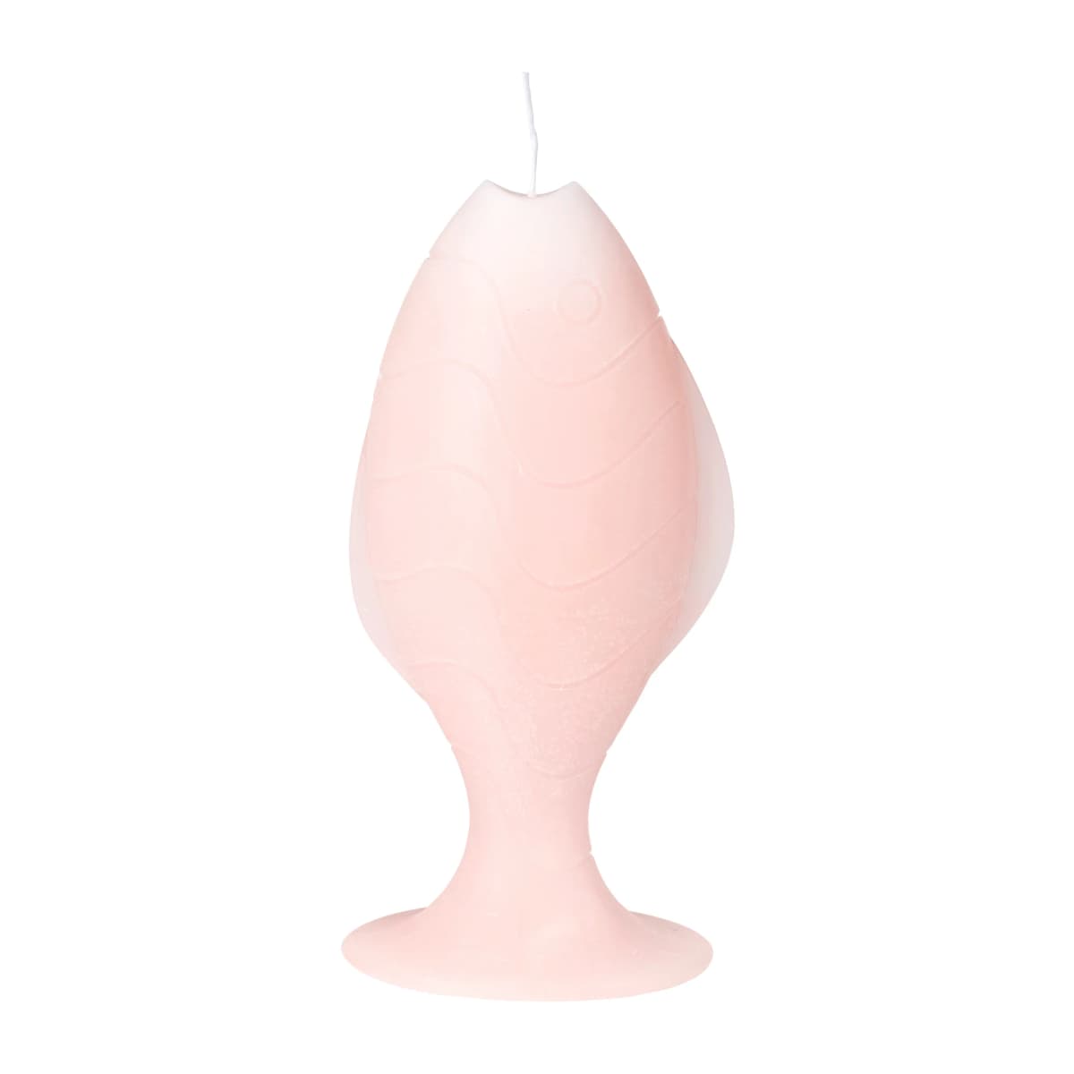 Fish lys 22 cm, Light pink