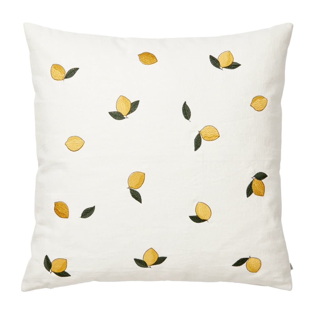Lemon putetrekk 50 x 50 cm, Golden yellow
