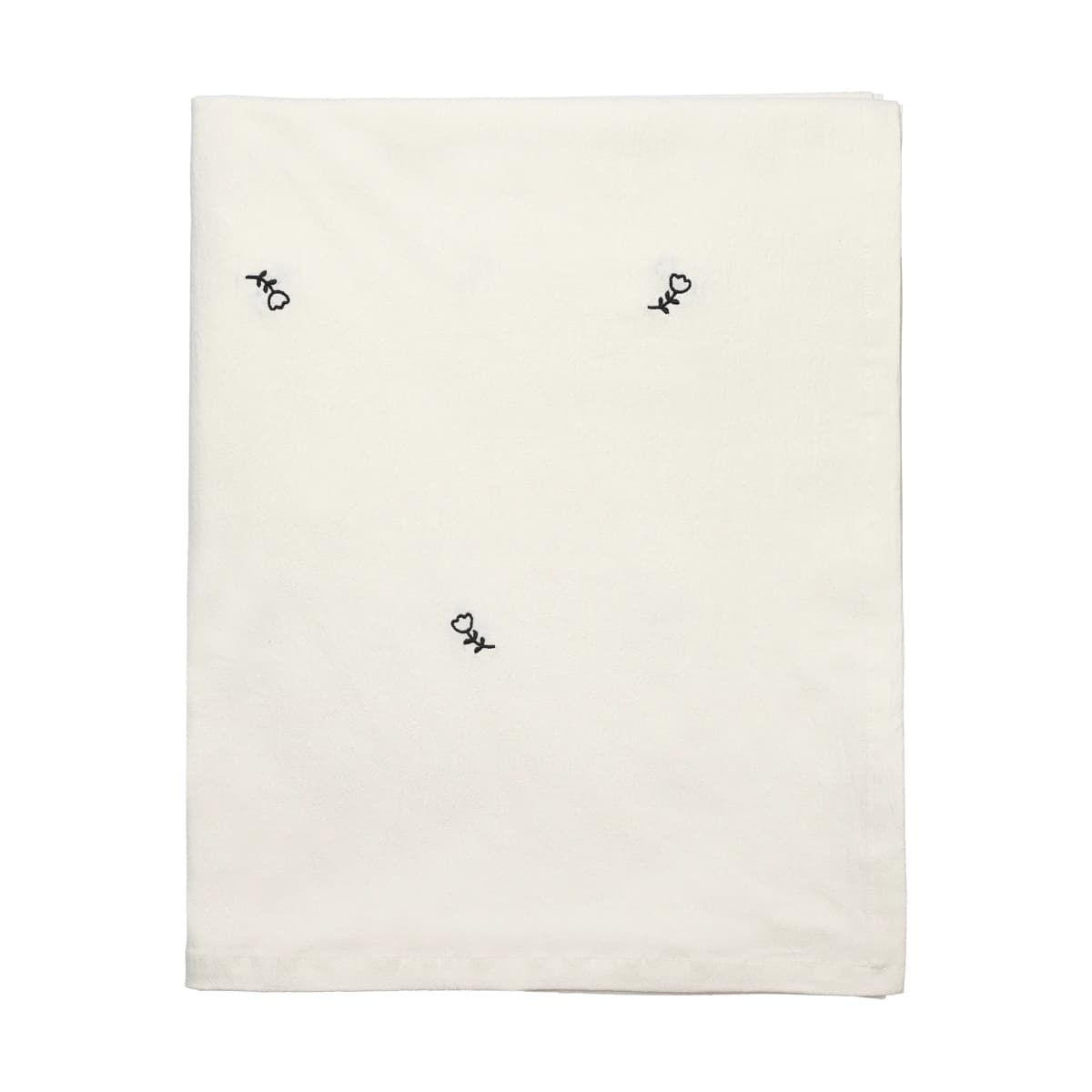 Mai duk, 160x200 cm, black-off white