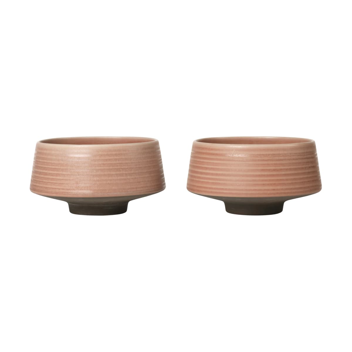 Miko skål Ø14 cm 2-pk, Dusty pink