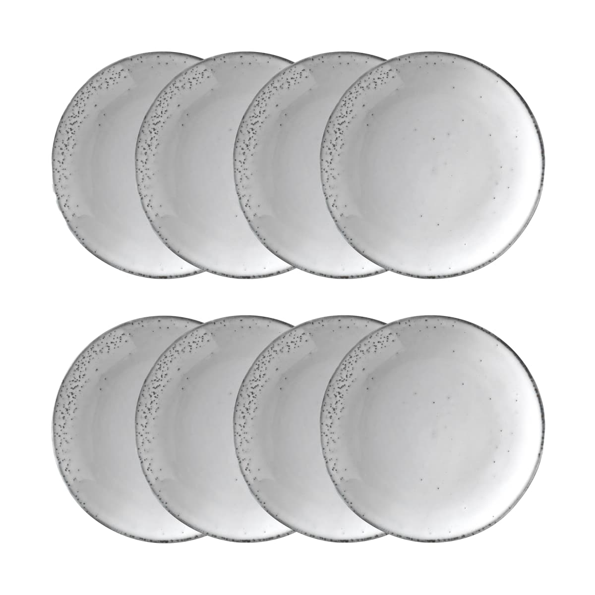 Nordic Sand tallerken Ø20 cm 8-pakning,