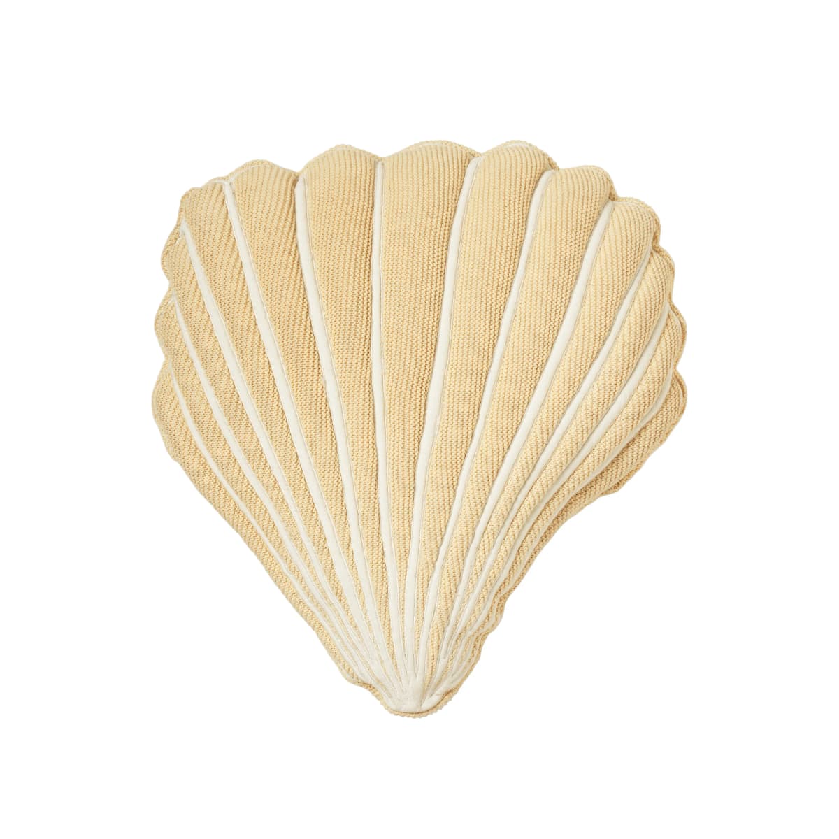 Pute Seashell bomull, Gul