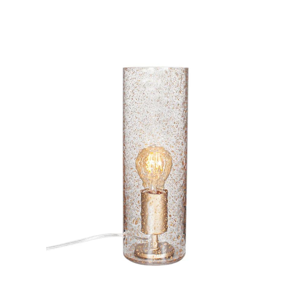 Golden bordlampe, gull, h 30 cm