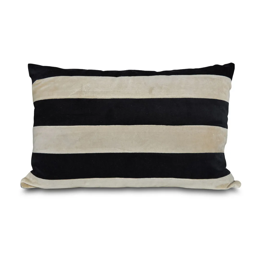 Pathi pute L 40 x 60 cm, Svart-beige