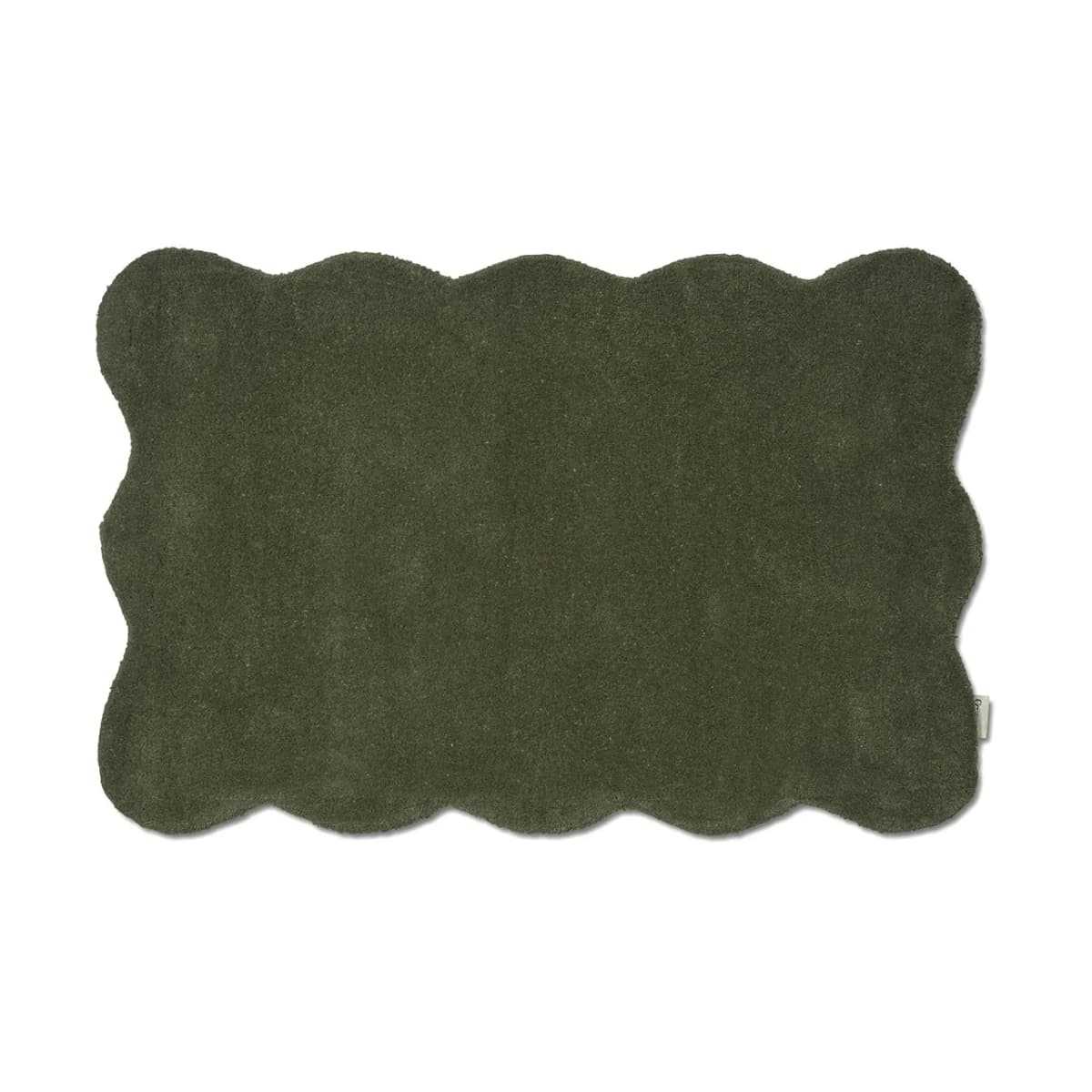Clam dørmatte 60x90 cm, Green