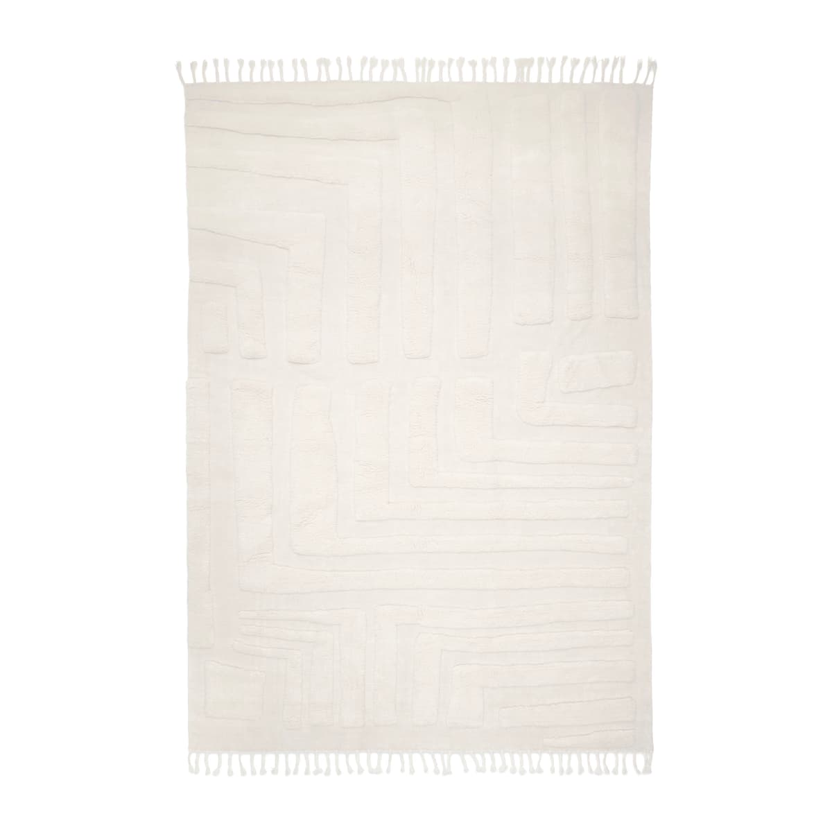 Field ullteppe 250x350 cm, Ivory