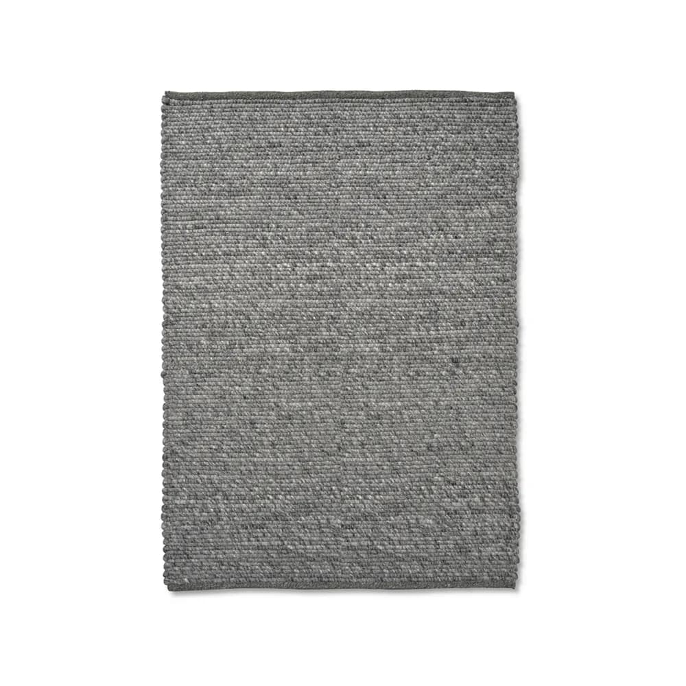 Merino ullteppe, Granitt, 250 x 350 cm