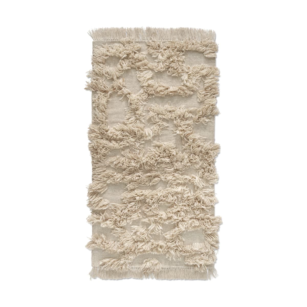 Rio ullteppe 80x150 cm, Beige
