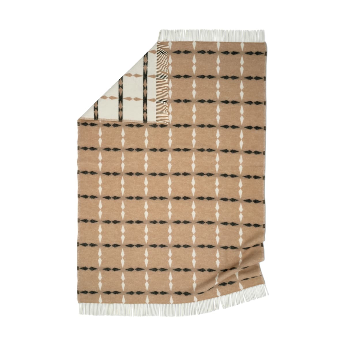 Tile pledd 130x180 cm, Beige