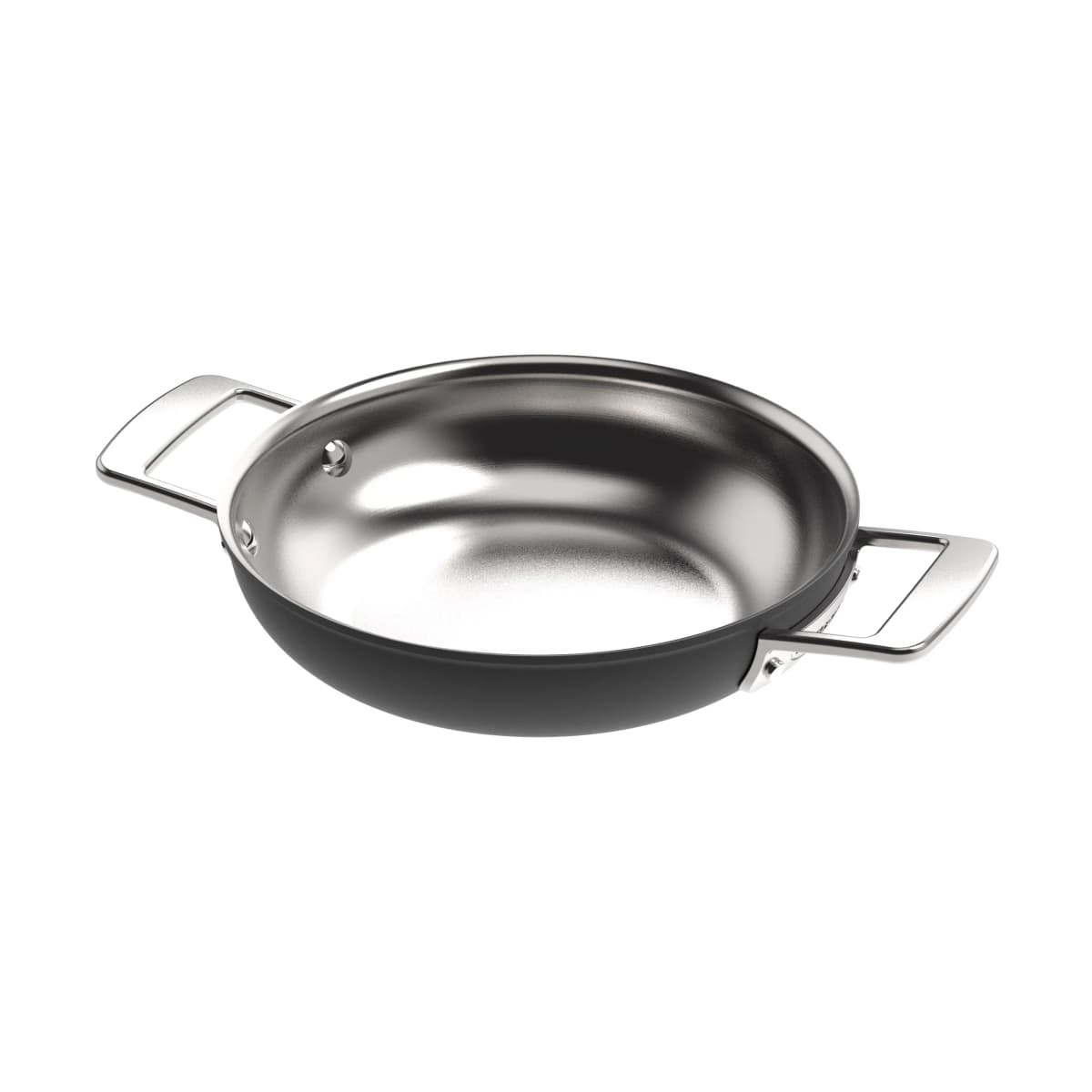Demeyere Black 5 multifunksjon 5-ply stekepanne, Ø20 cm