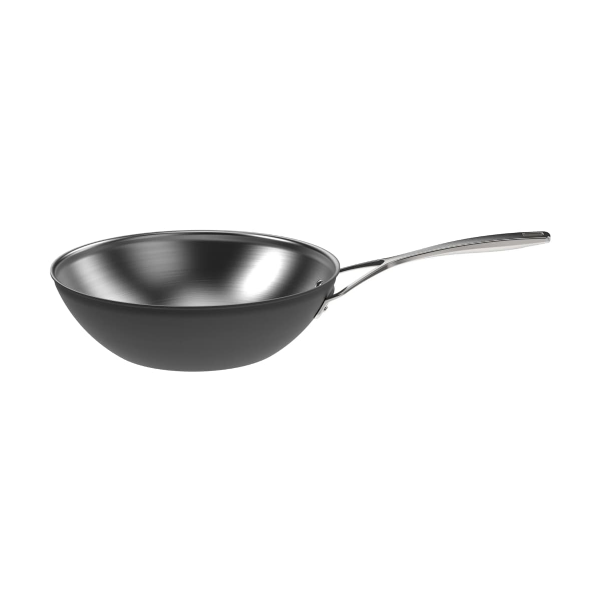 Demeyere Black 5 wokpanne rustfritt stål, Ø30 cm