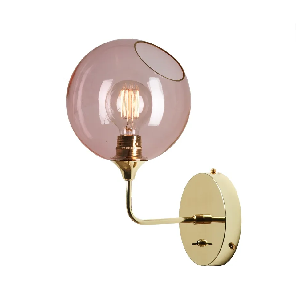 Ballroom vegglampe Ø20 cm, Rose