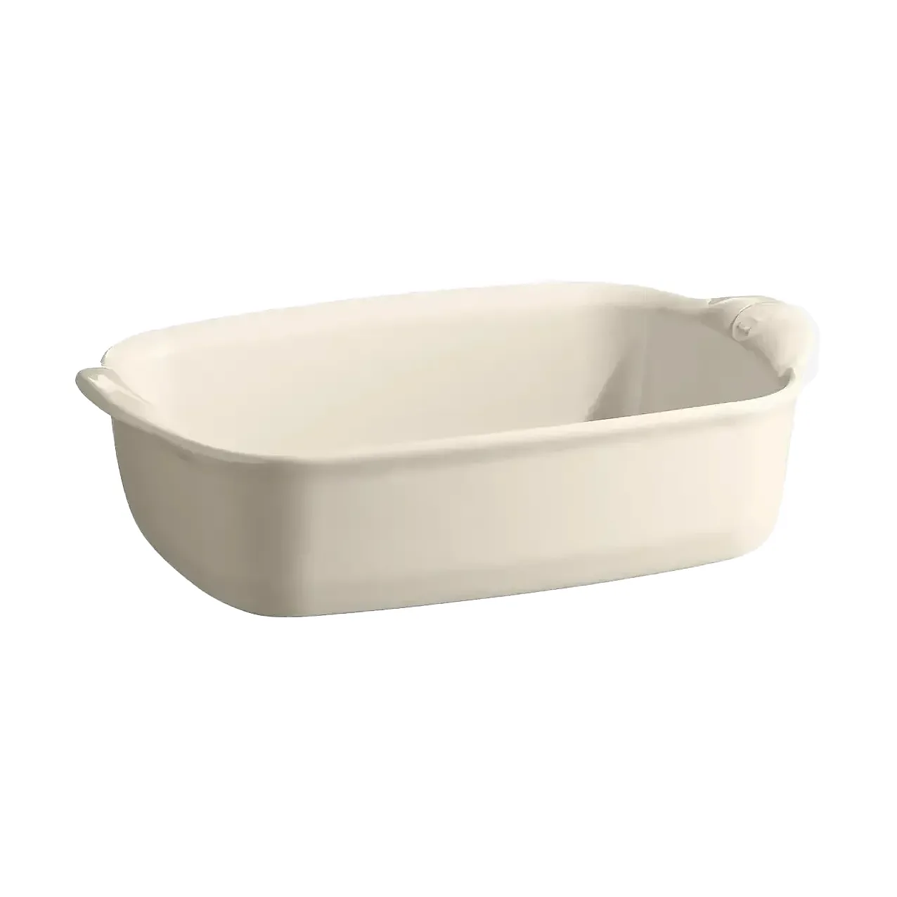 Emile Henry rektangulær ildfast form 0,7 L, Cream