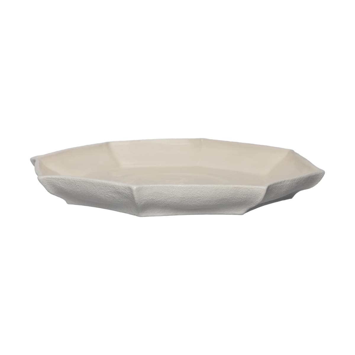 Ernst serveringsfat Ø37 cm, Naturhvit