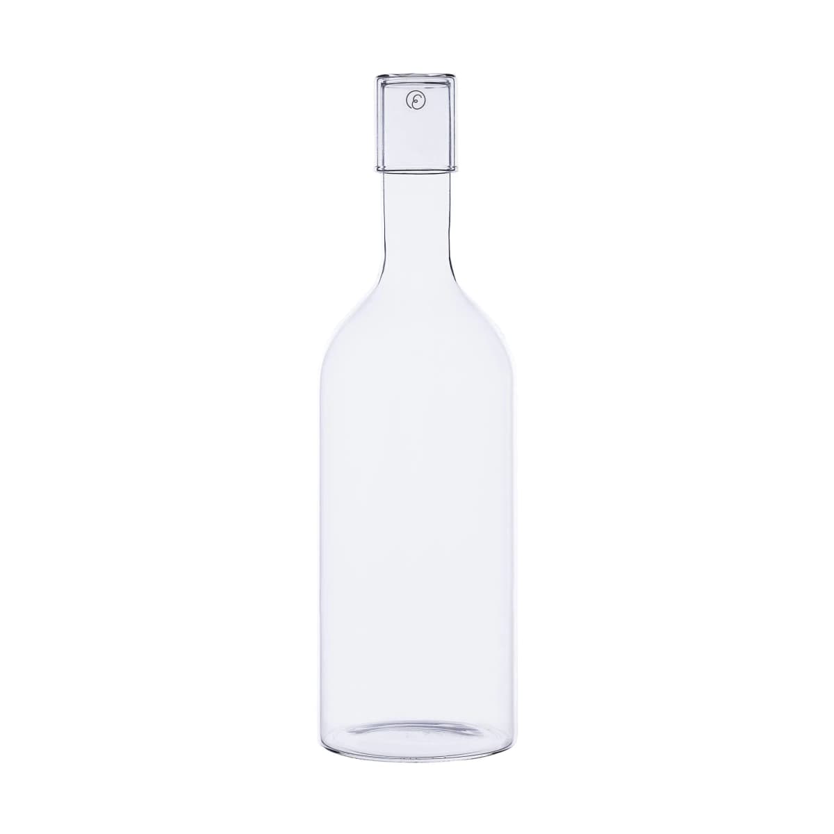 Ernst serveringsflaske med lokk 1 l, Klar