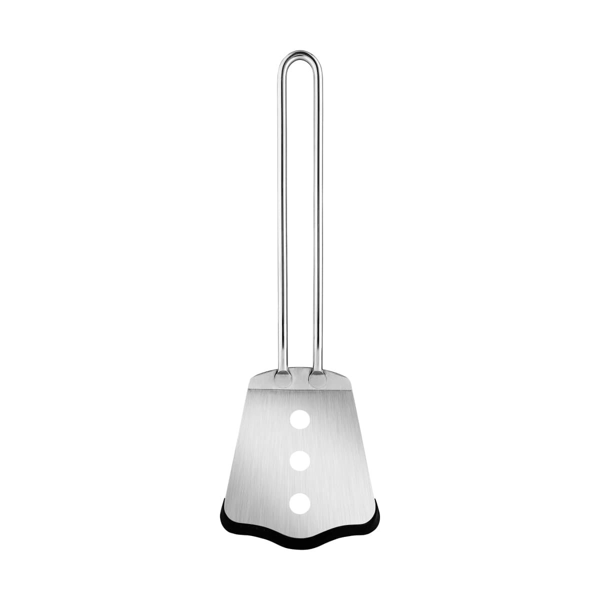 Eva Solo stekespade med silikon kort 25,5 cm, Polished steel