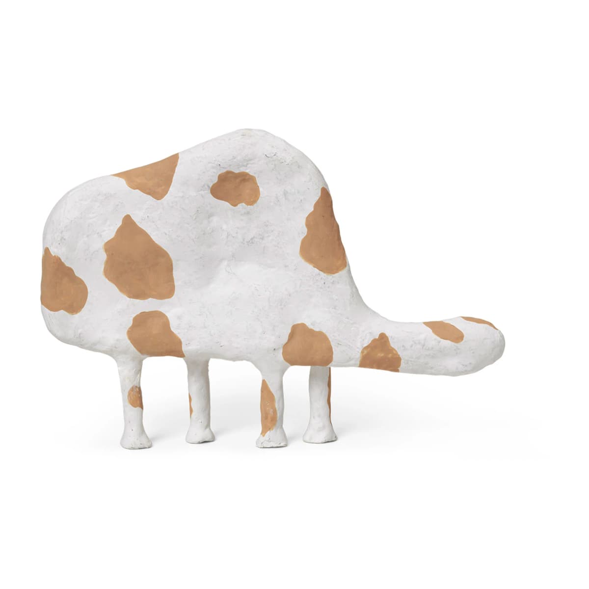 Benzon skulptur, White-brown