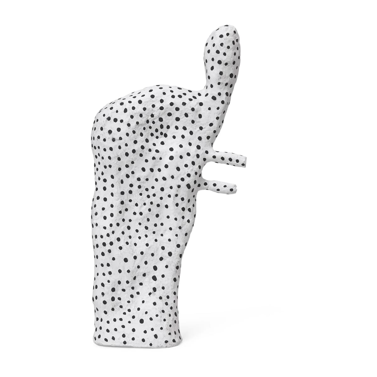 Elly skulptur, White-black