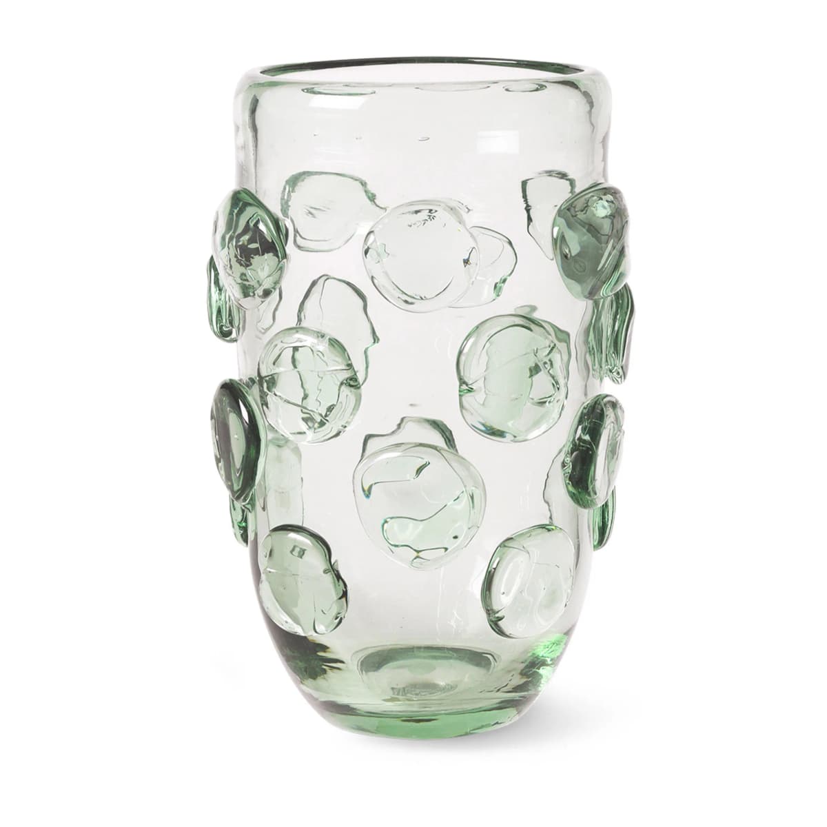 Lump vase Ø 17 x 25 cm, Recycled clear