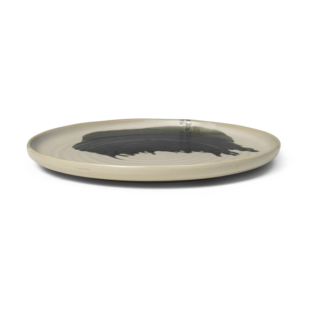 Omhu Centerpiece serveringsfat Ø 36 cm, off white-charcoal