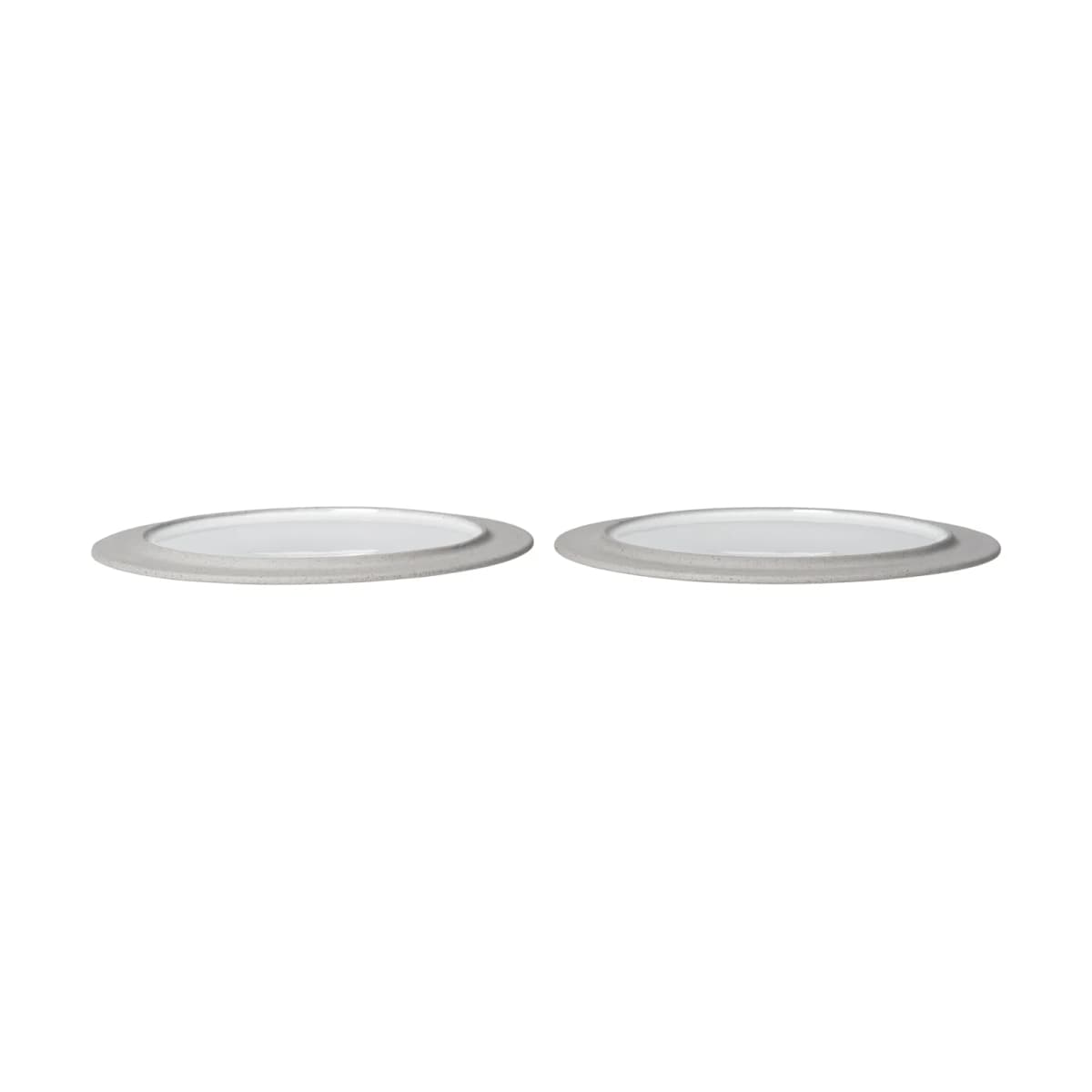 Sonae tallerken 2-pk, Grey-white, Ø25 cm