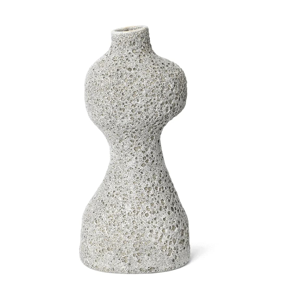 Yara vase medium, Grey Pumice