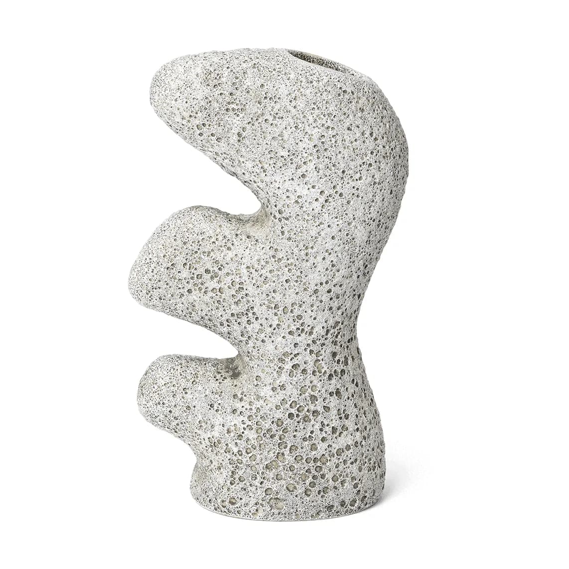 Yara vase small, Grey Pumice