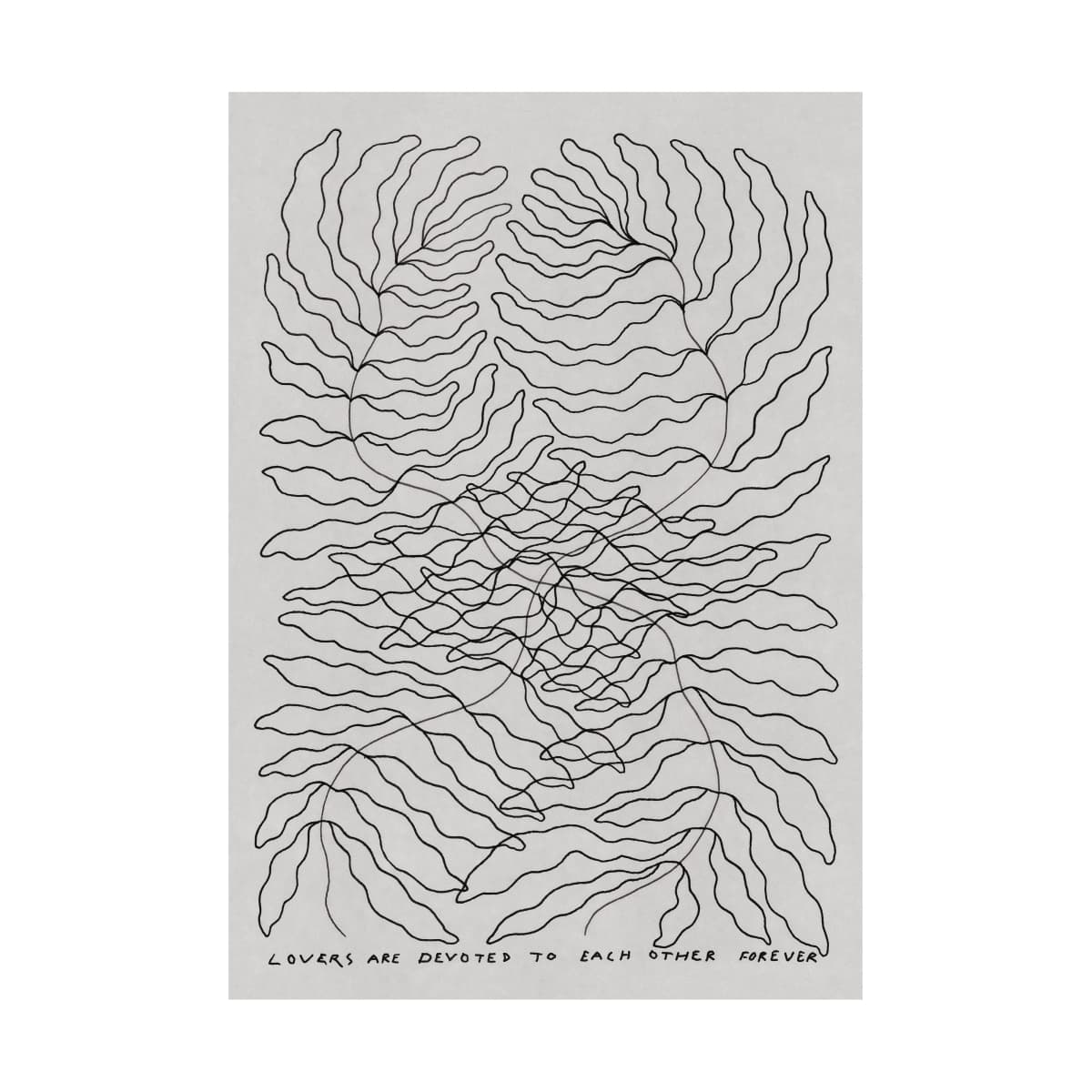 Lovers poster, 70x100 cm