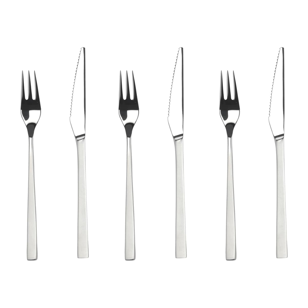 Fuga grillbestikksett 12 deler, Rustfritt stål