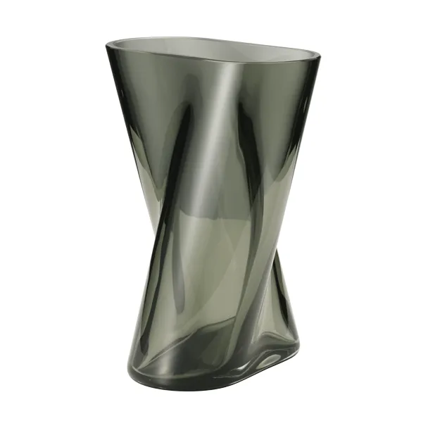 Lituus glassvase, Grå, liten