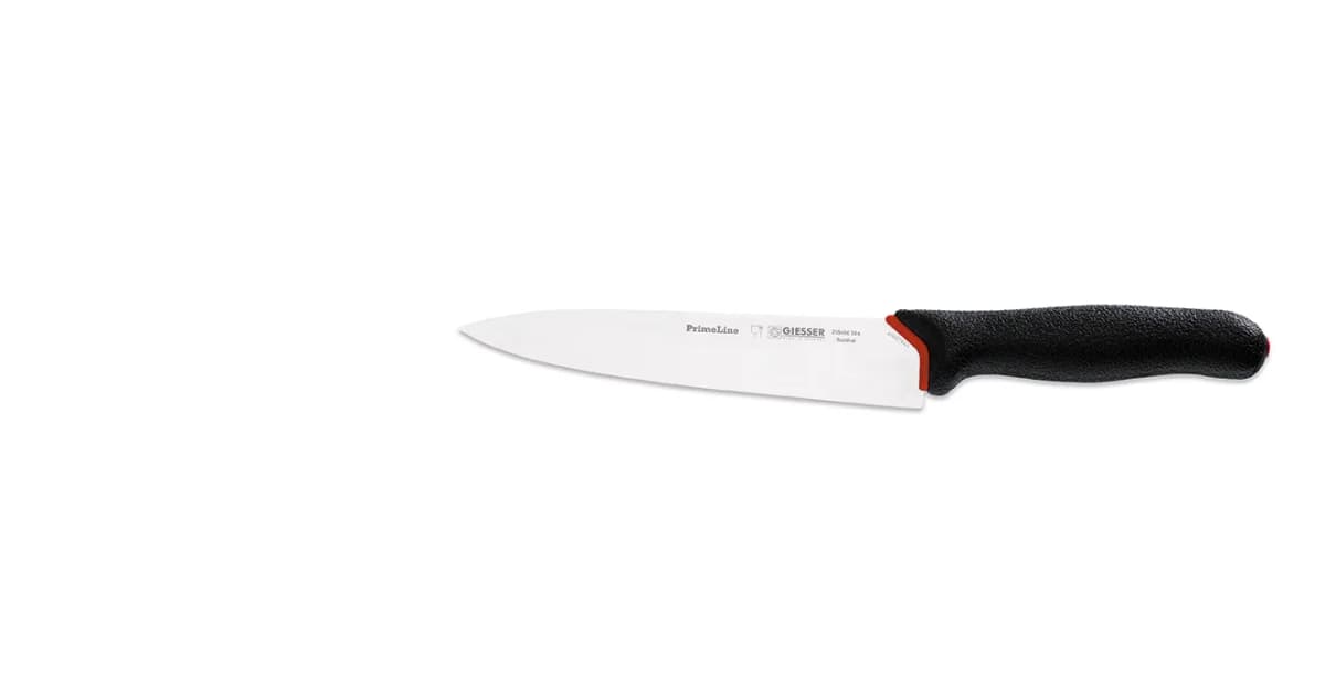 PrimeLine kokkekniv 18 cm, Svart