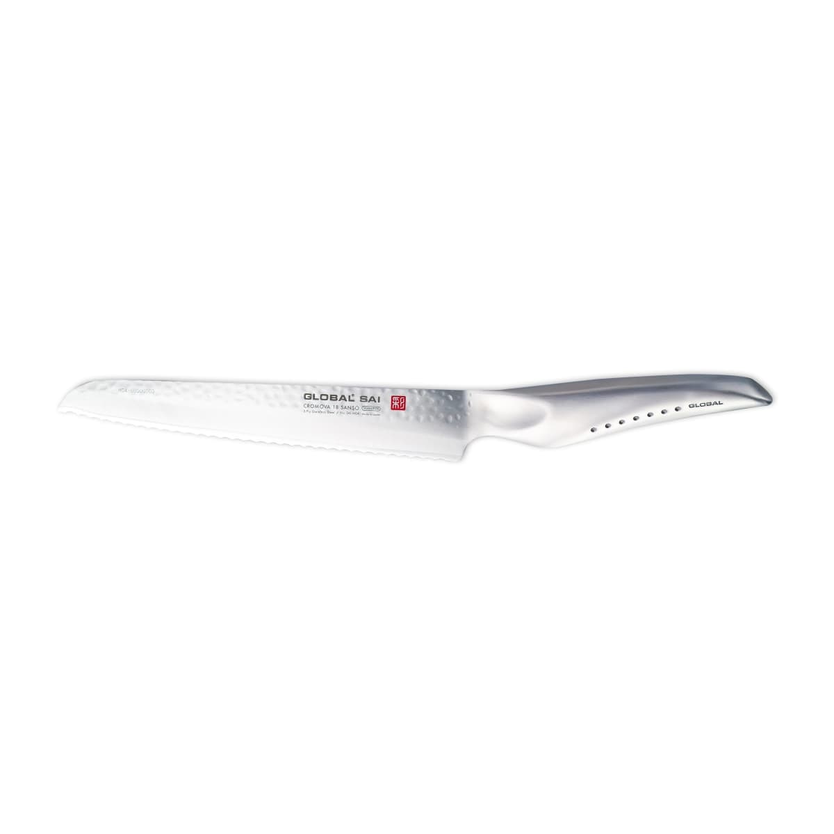Global SAI-M04 Brødkniv 17 cm, rustfritt stål