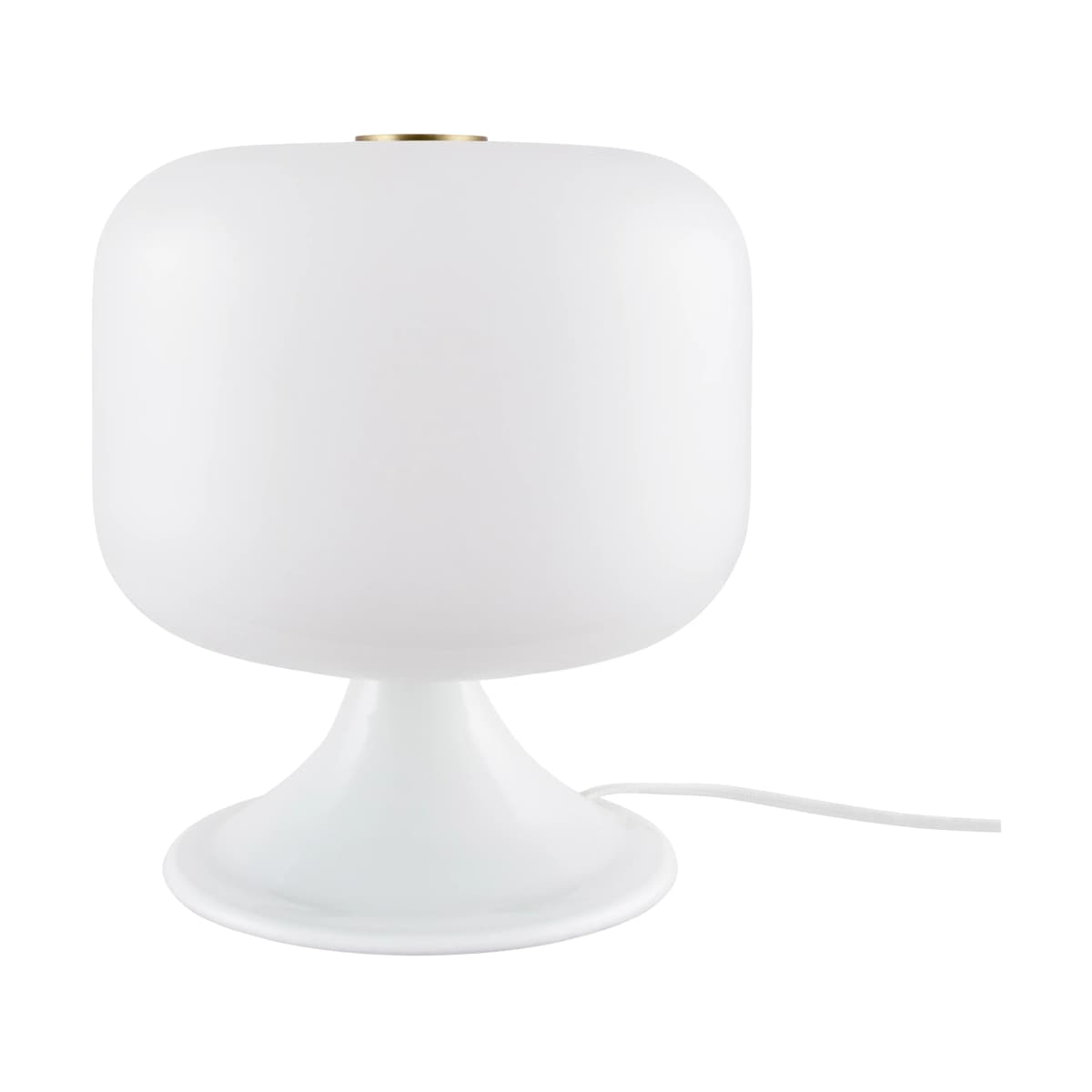 Bullen 25 bordlampe, Hvit