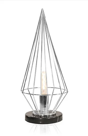 Keops bordlampe, Krom