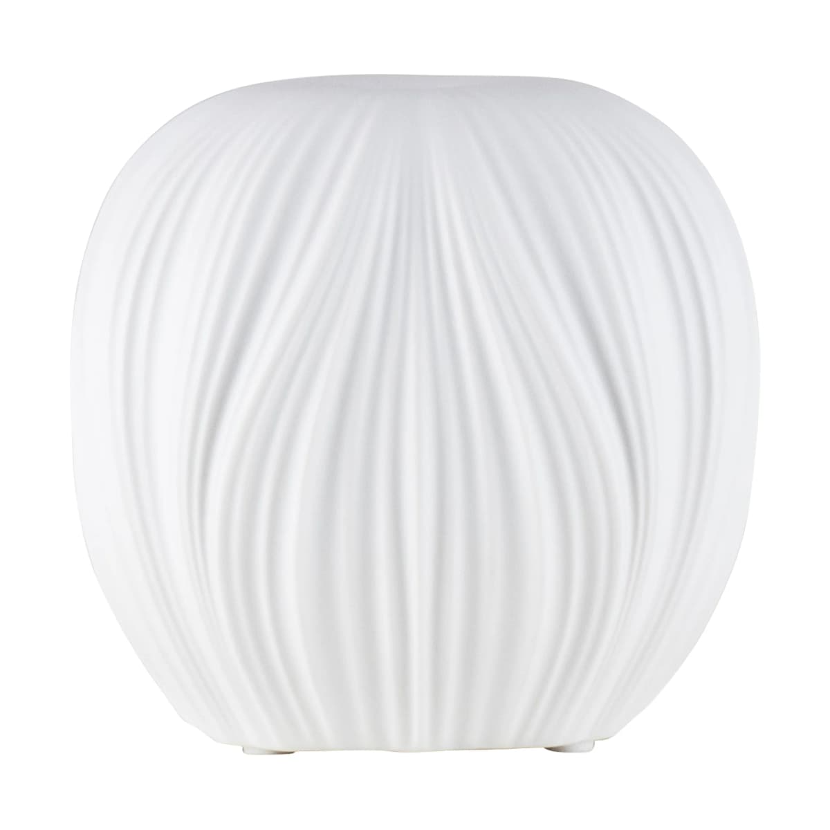 Milo bordlampe, Hvit, 16 cm