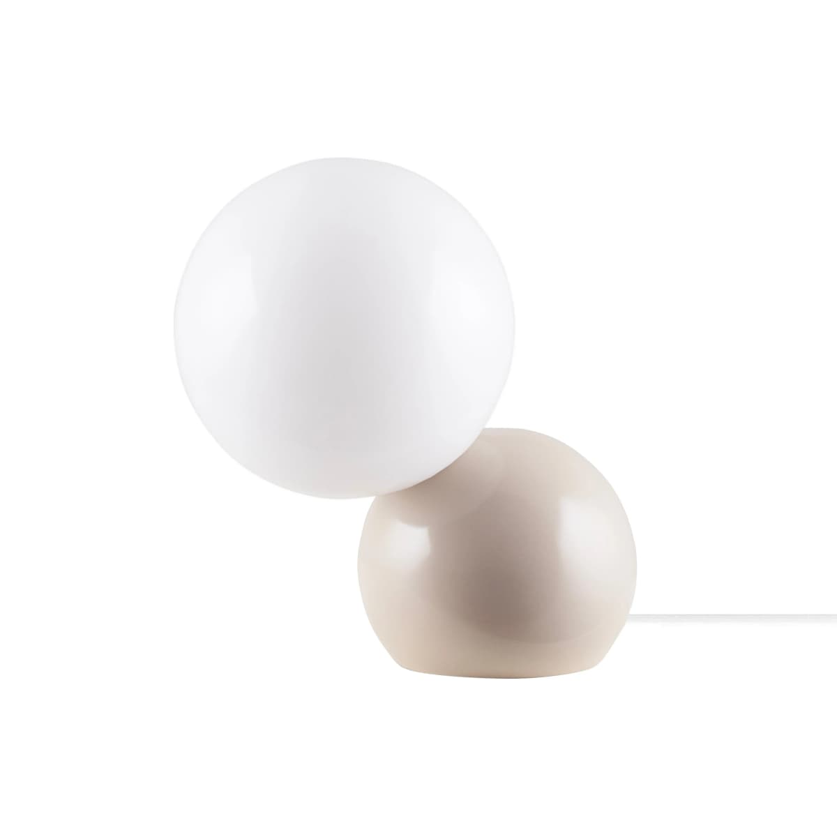 Ripley bordlampe/vegglampe, Beige