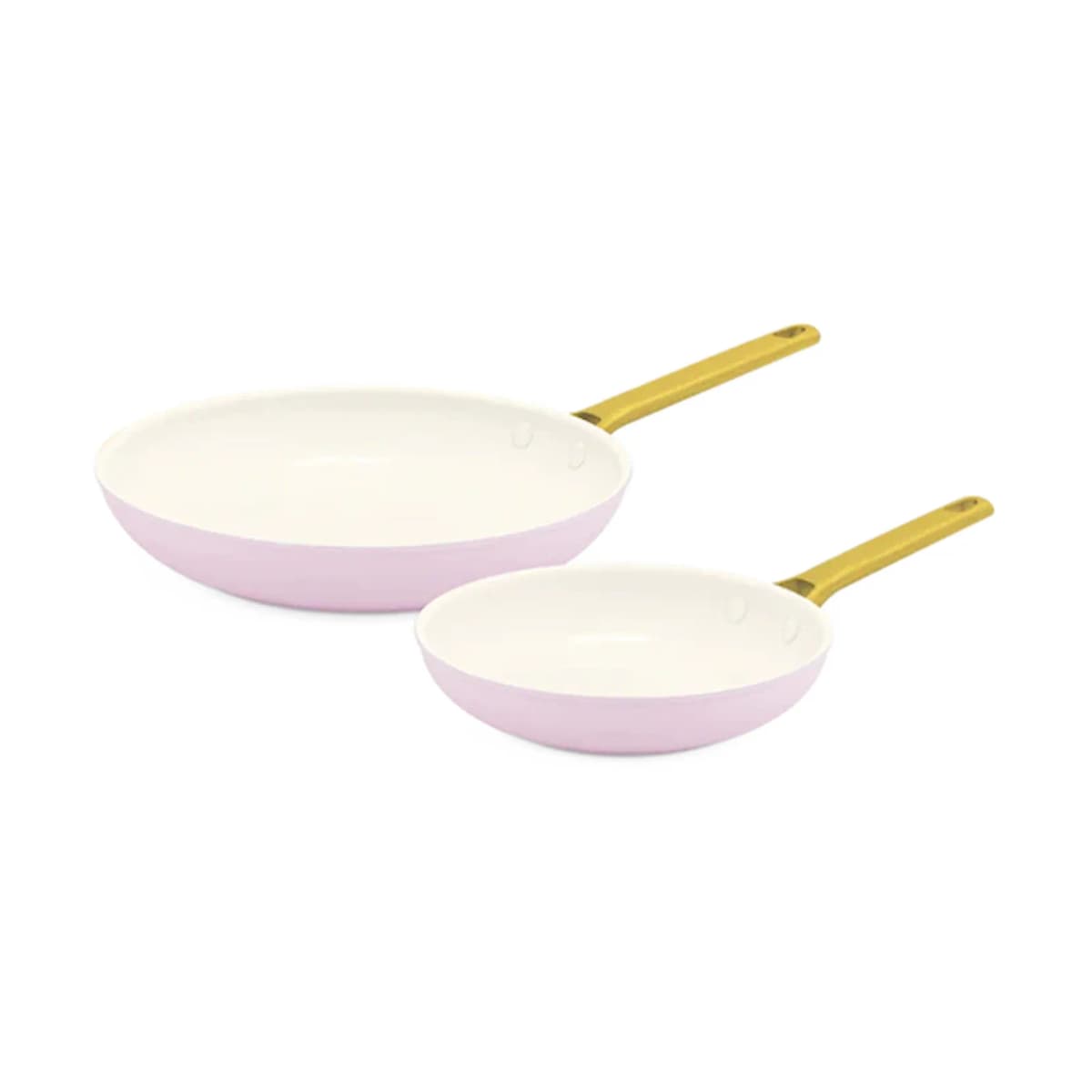 Padova stekepannesett 20 + 26 cm, Blush pink