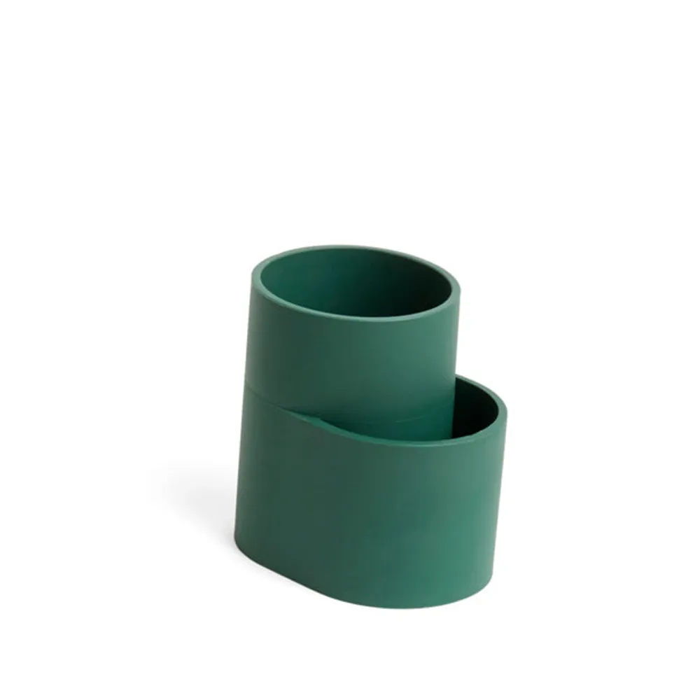 Dish cup bestikkstativ, Dark green