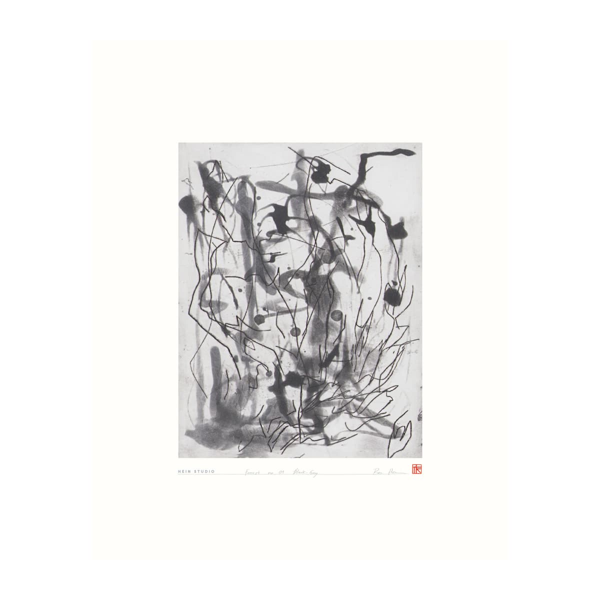 Forrest plakat 40 x 50 cm, No. 01