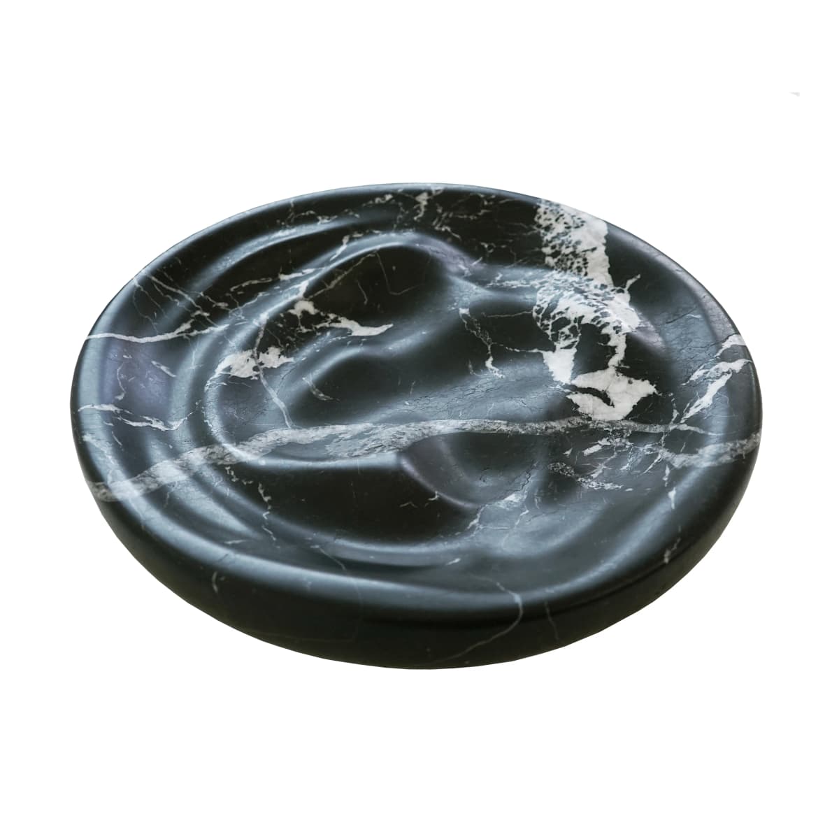 Ripple skål Ø 30 cm, Black marble