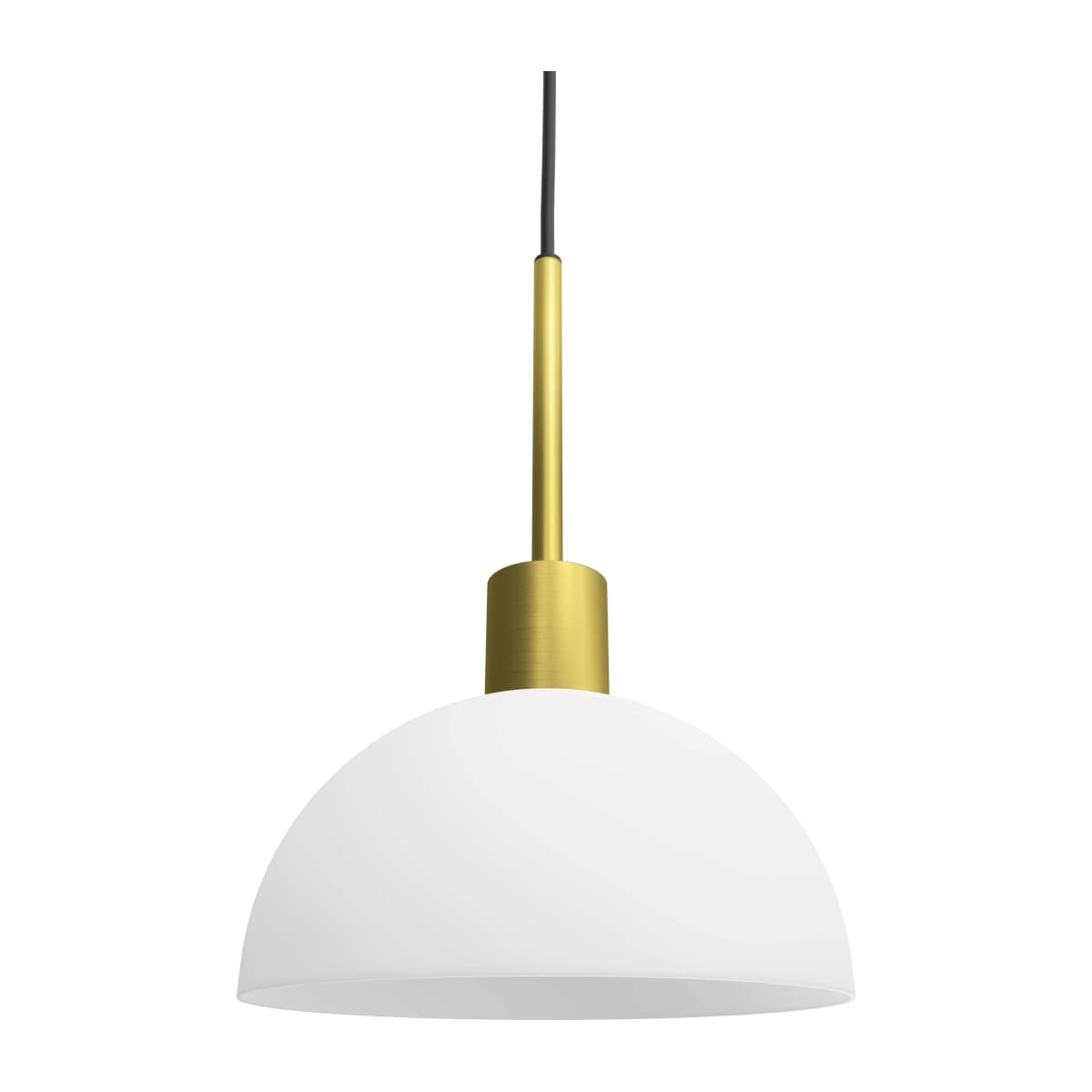 Vienda taklampe, Messing-opalglass