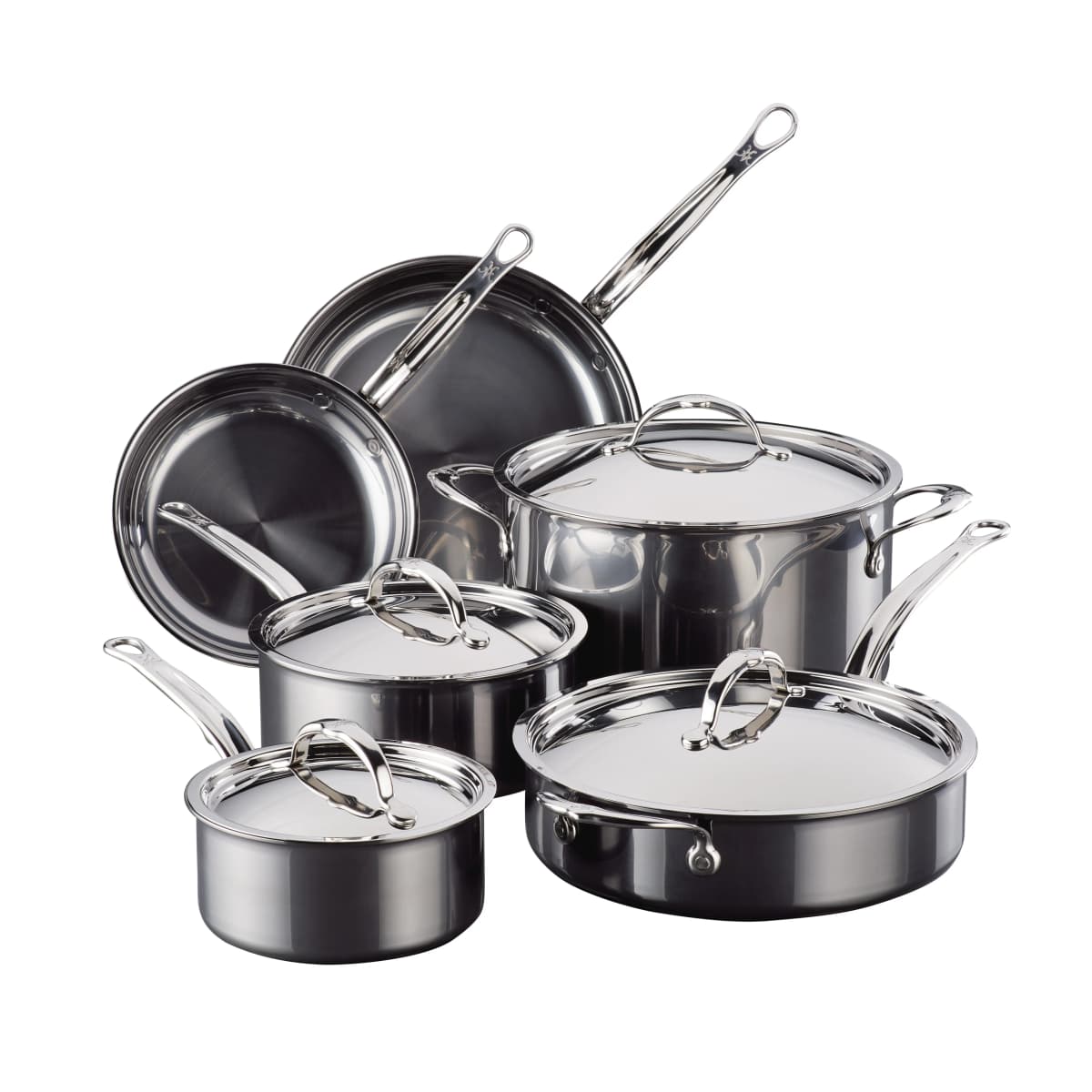 Hestan Nanobond gryte- og stekepannesett, 10 deler