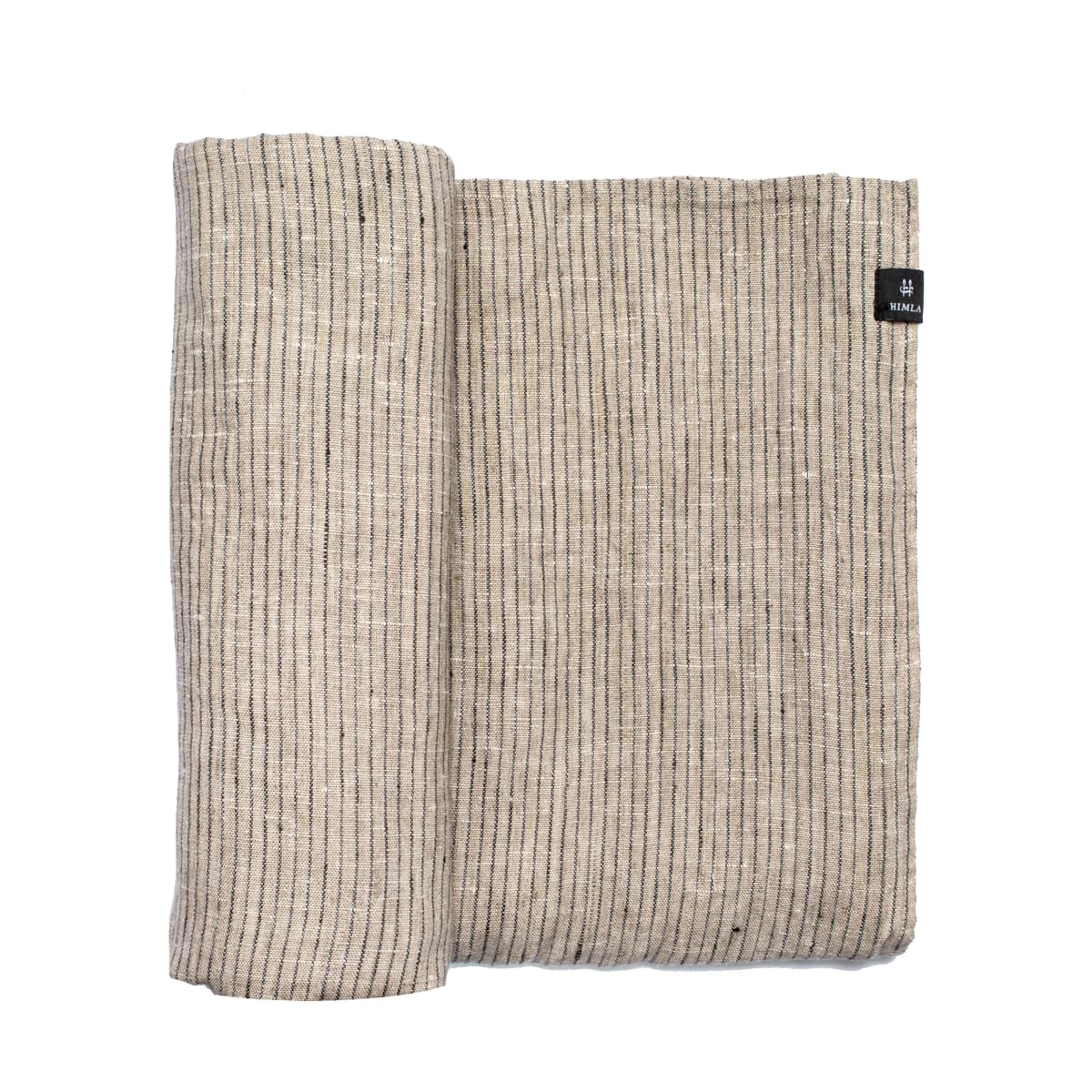 Linus duk 145 x 250 cm, Kohl-natural