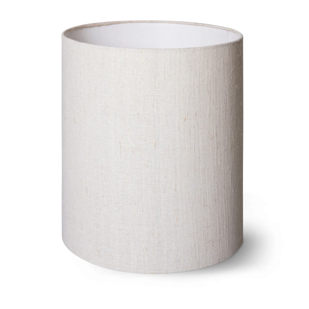 Cylinder lampeskjerm Ø 30 cm, Naturlig lin