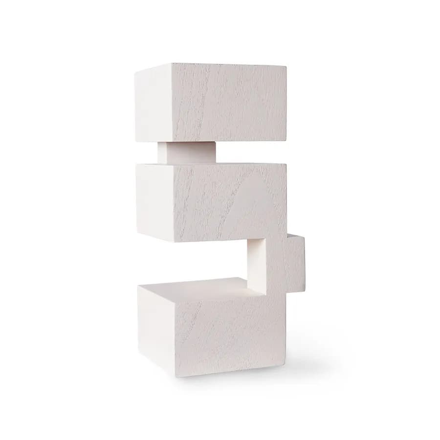 HK Objects skulptur "Harmony" 12x25 cm, Off white