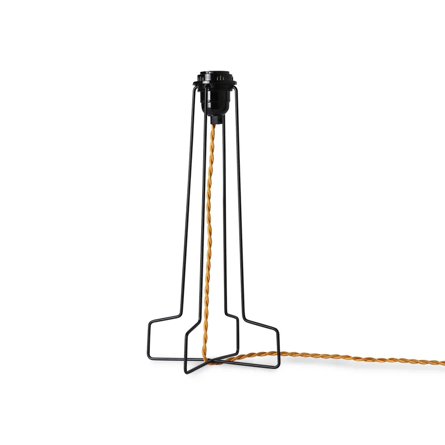 Lampefot 18x35 cm, Svart