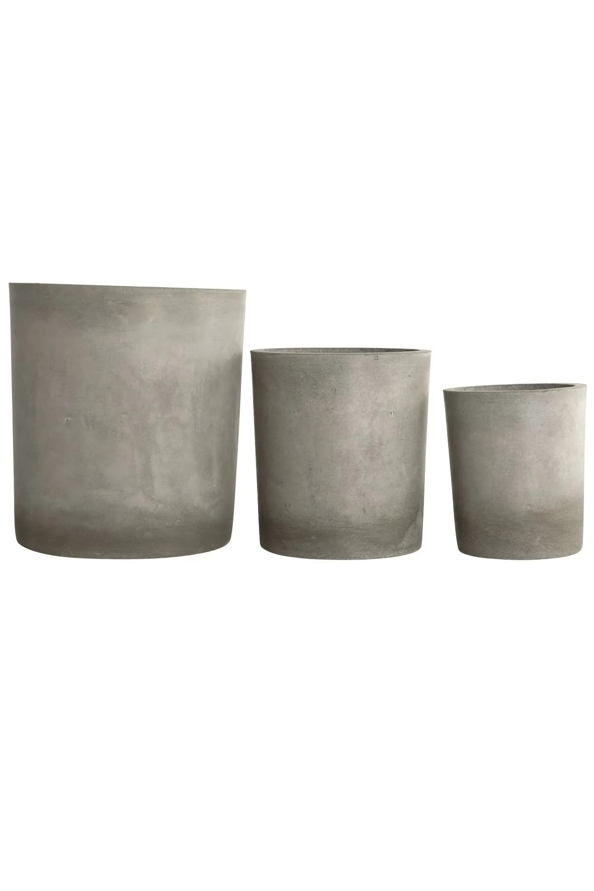 Ave potte 3-pakning, Cement