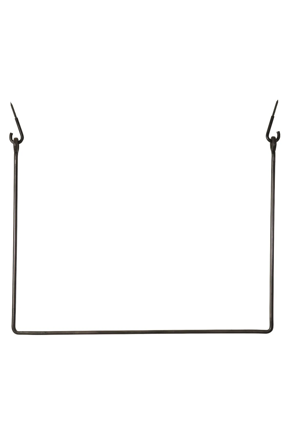 Coat rack klesstativ 75x100 cm, Svart