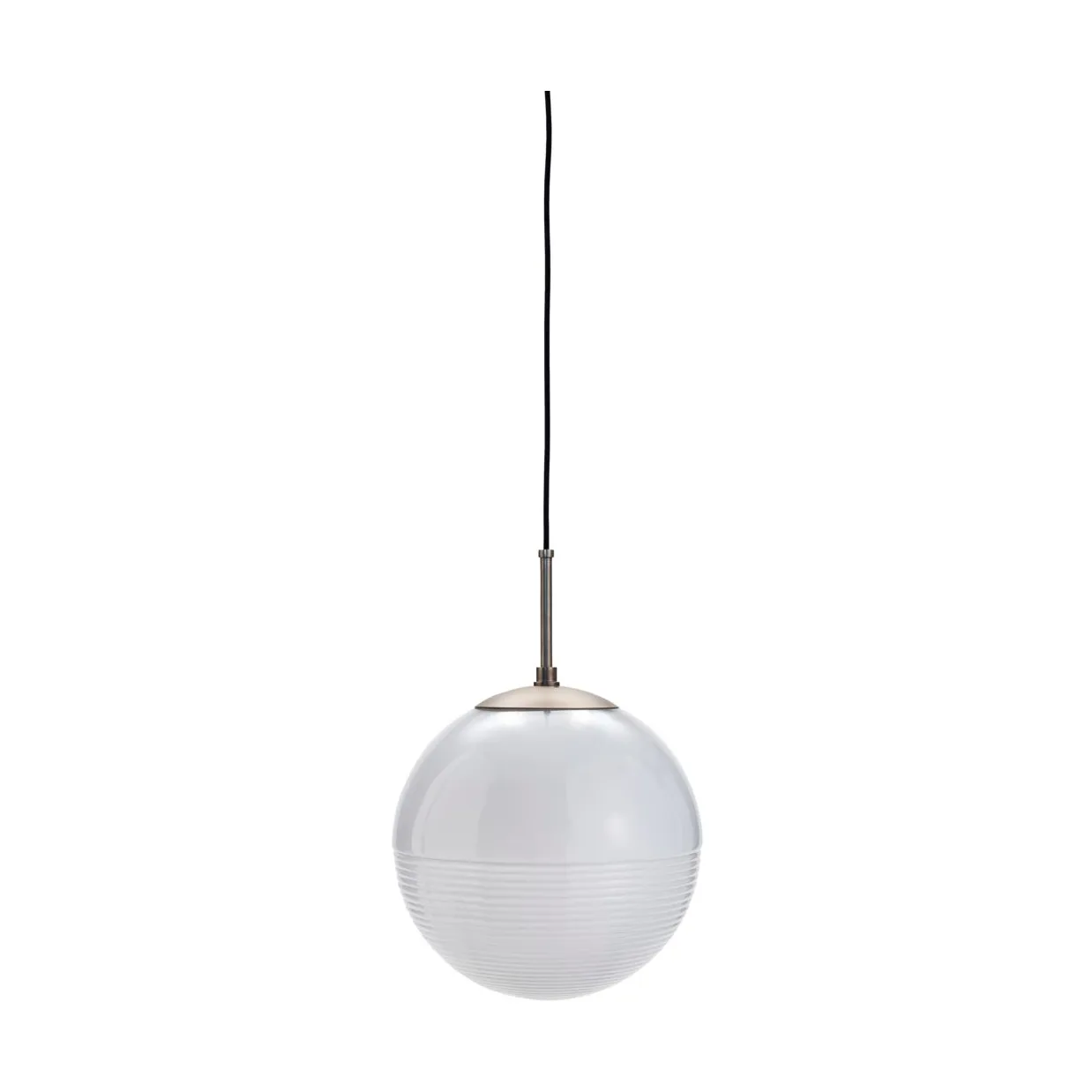 Halda taklampe Ø30 cm, Hvit-brun