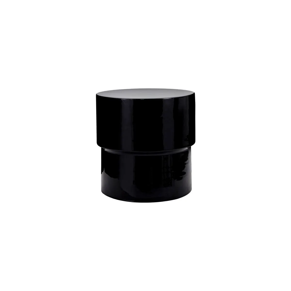 Nivo sidebord 36x36 cm, Svart